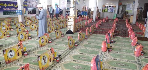 توزیع 1000 بسته مواد غذایی در شهرستان شیروان
