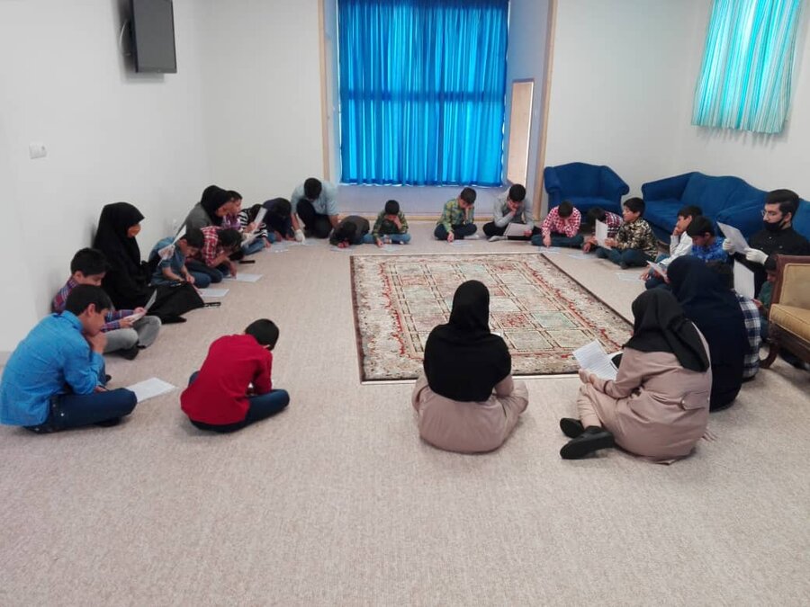 گزارش تصویری ا حال هوای مرکز نگهداری کودکان 7 تا 12 در روزهای کرونایی