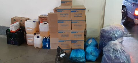 گزارش تصویری | توزیع بسته های غذایی و اقلام بهداشتی به جامعه هدف بهزیستی استان قزوین