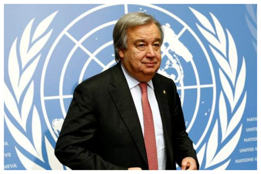 Guterres asks for inclusion of people with disabilities in Coronavirus