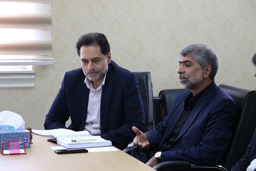 دیدار دکتر حسین نحوی نژاد با منتخب مردم شفت و فومن در مجلس شورای اسلامی
