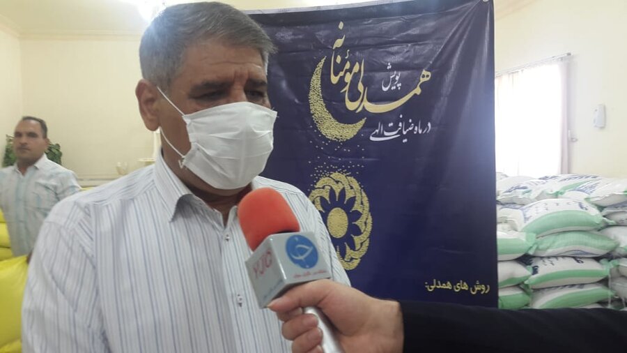 فیلم|گزارش واحد خبر صدا و سیما از توزیع 4هزار بسته معیشتی بهزیستی خوزستان