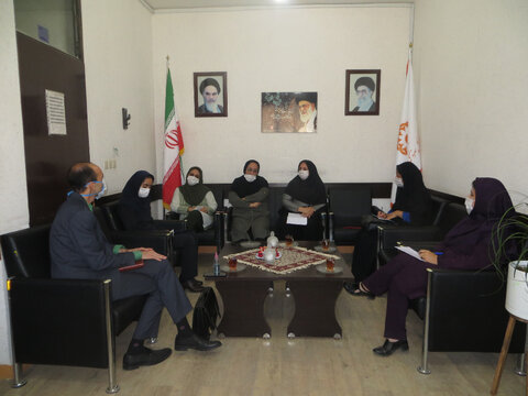 جلسه برنامه فرهنگی پیشگیری از آسیب های اجتماعی و اهداف برنامه آن در سال ۹۹ در بهزیستی شهرستان بوشهر برگزار شد