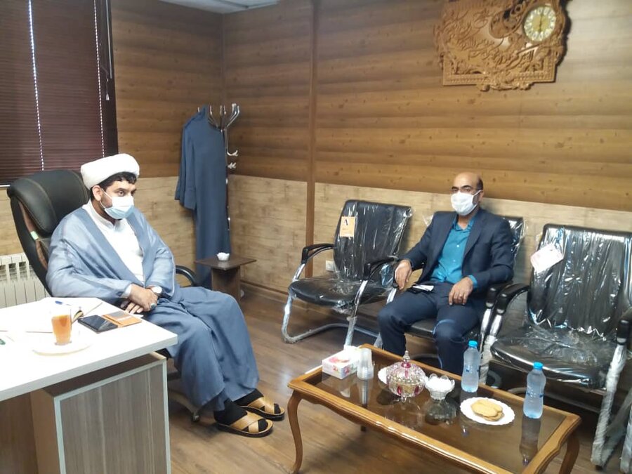  ملایر | دیدار سرپرست اداره بهزیستی شهرستان با منتخب مردم در مجلس شورای اسلامی 