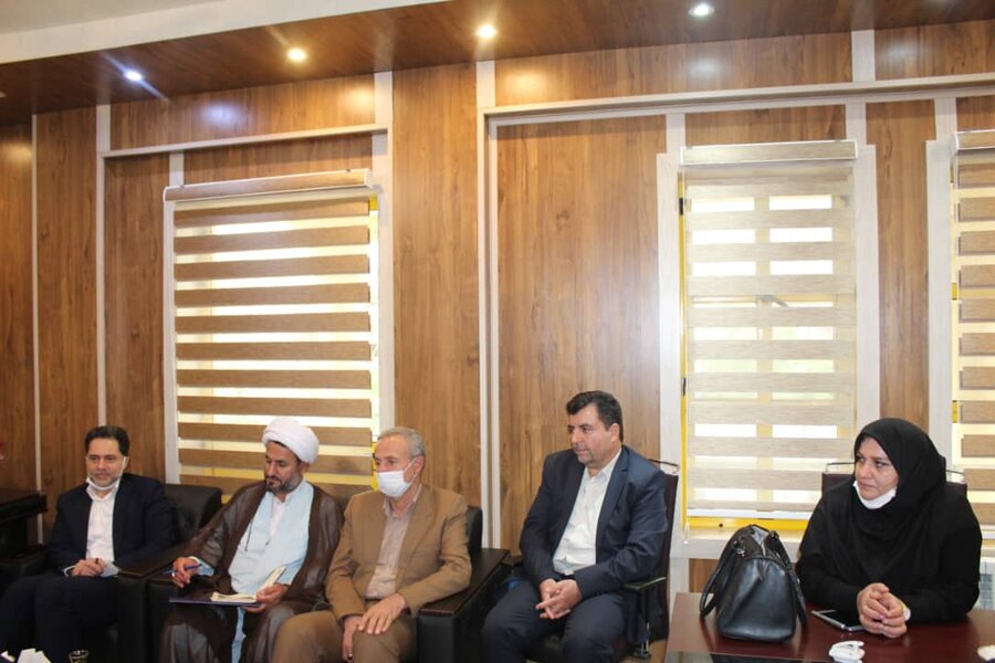 نشست دکتر حسین نحوی نژاد با فرماندار املش جهت بررسی مسائل و مشکلات شهرستان