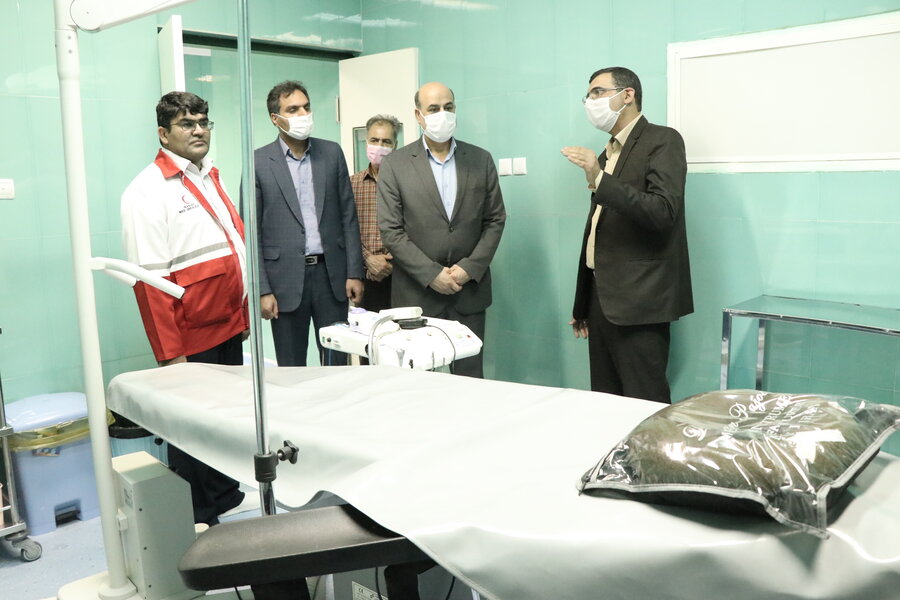 بازدید مدیر کل  بهزیستی از سایت خدمات دندانپزشکی جمعیت هلال احمر استان کرمان ویژه افراد دارای معلولیت ذهنی