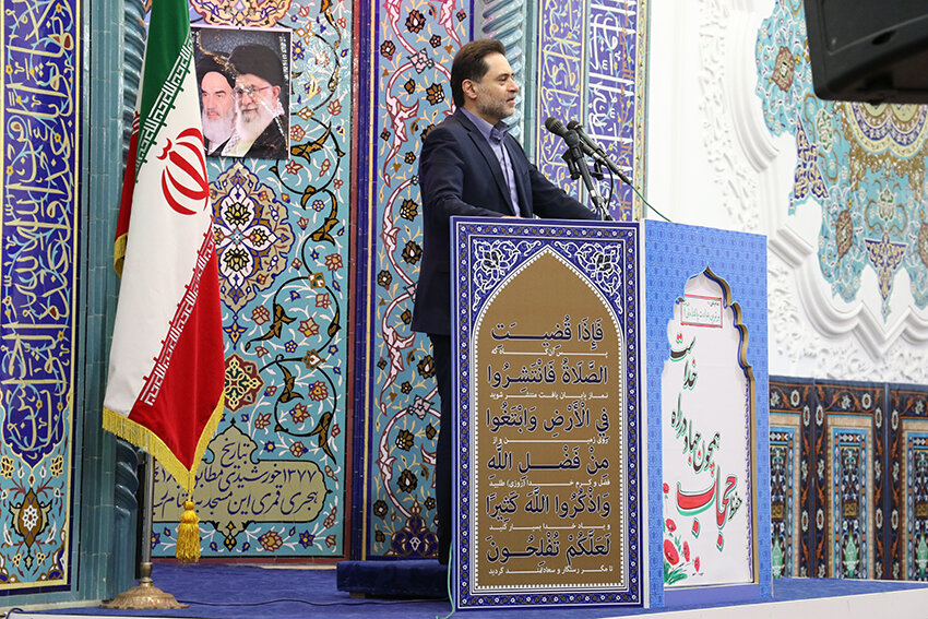 سخنرانی دکتر حسین نحوی نژاد در خطبه های پیش از نماز جمعه