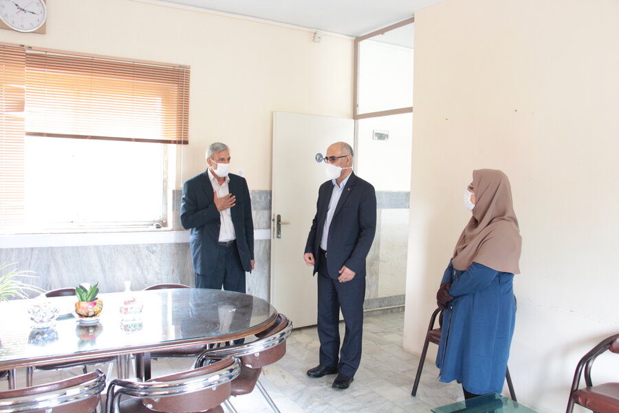 دیدار رئیس سازمان امور عشایر کشور با مدیر کل و کارکنان ستاد بهزیستی استان سمنان