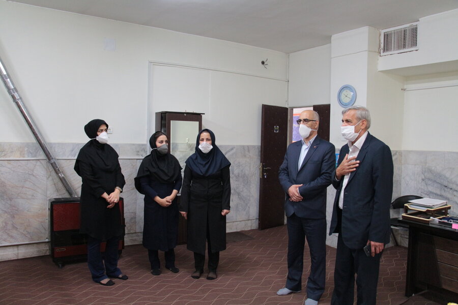 دیدار رئیس سازمان امور عشایر کشور با مدیر کل و کارکنان ستاد بهزیستی استان سمنان