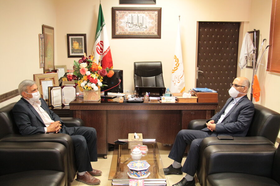 دیدار رئیس سازمان امور عشایر کشور با مدیر کل بهزیستی استان سمنان در اولین روز از هفته بهزیستی 