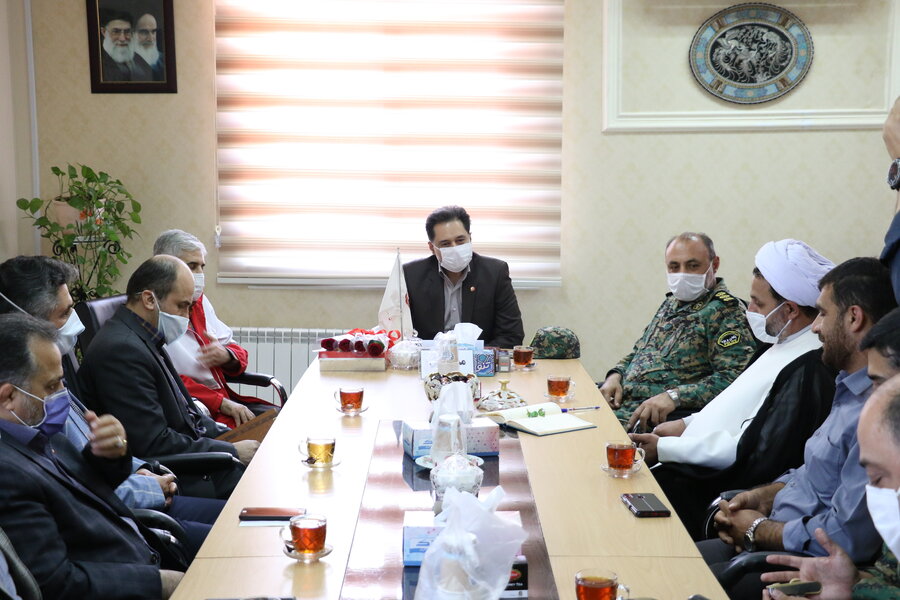 دیدار فرماندهی یگان ویژه نیروی انتظامی استان گیلان با دکتر نحوی نژاد به مناسبت گرامیداشت هفته بهزیستی 
