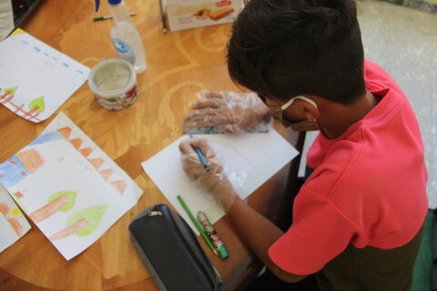 گزارش تصویری/ مسابقه نقاشی کودکان کار و خیابان