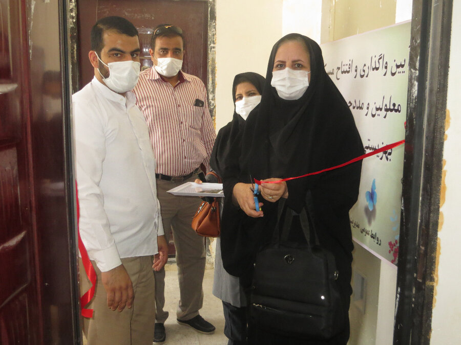 افتتاح واحد مسکونی مددجویان تحت پوشش مدیریت بهزیستی شهرستان بوشهر