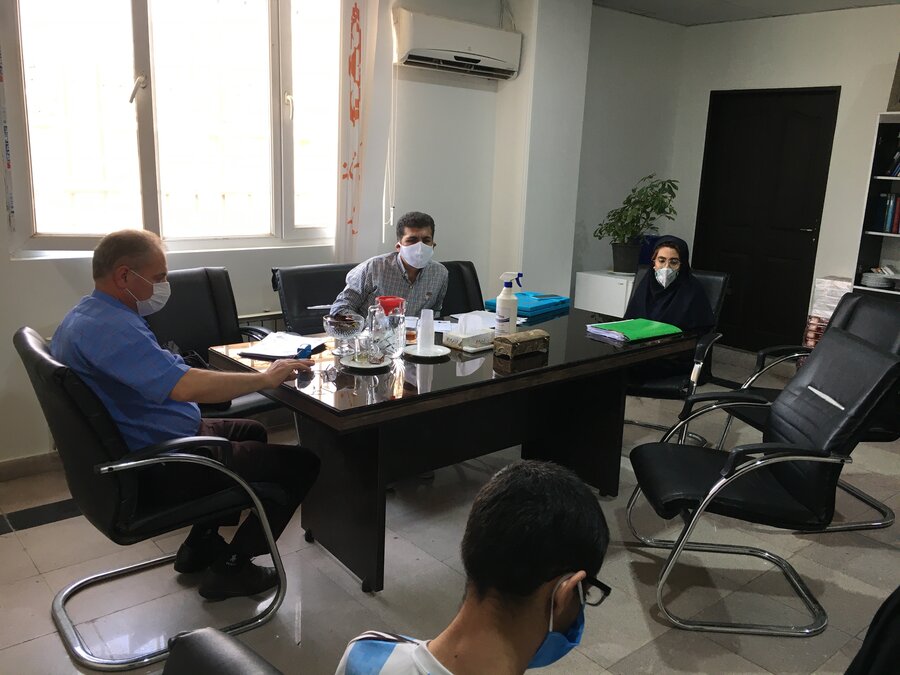 ملارد | همزمان با هفته بهزیستی جلسات کمیسیون پزشکی با رعایت پروتکل های بهداشتی و فاصله گذاری اجتماعی برگزار شد