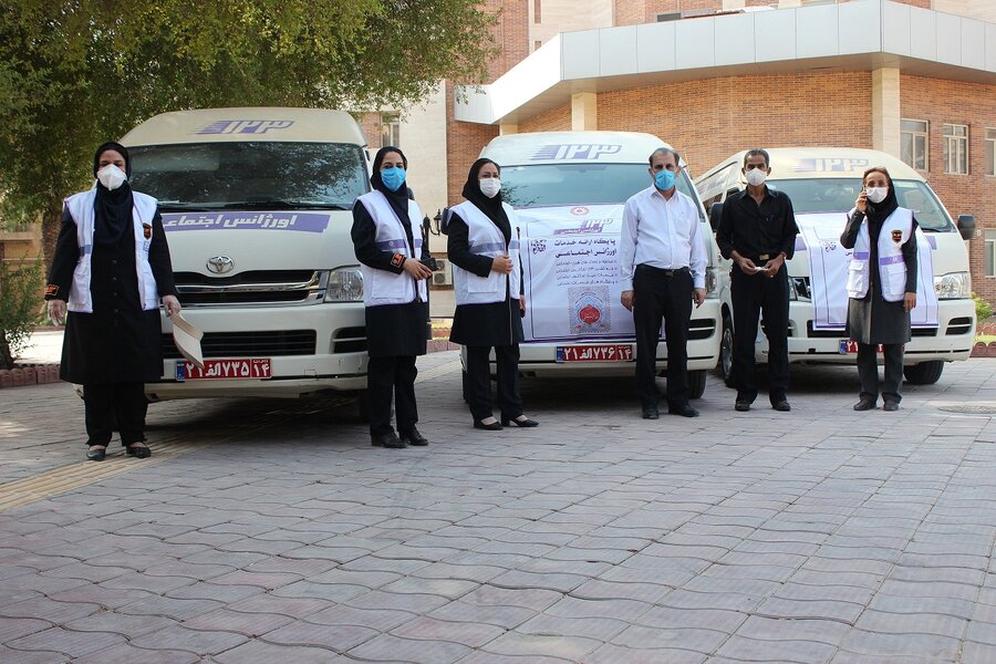 مانور اورژانس اجتماعی خوزستان