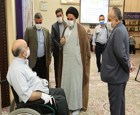 گزارش تصویری / دیدار تشکلهای معلولین و پرسنل اورژانس اجتماعی 123 با نماینده ولی فقیه در استان کردستان