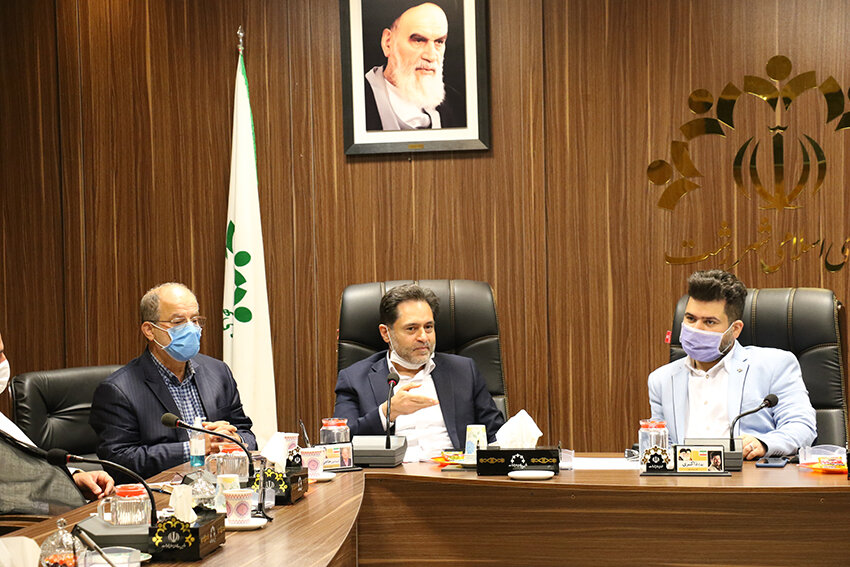 نشست کمیسیون بهداشت شورای شهر رشت با حضور مدیر کل بهزیستی استان