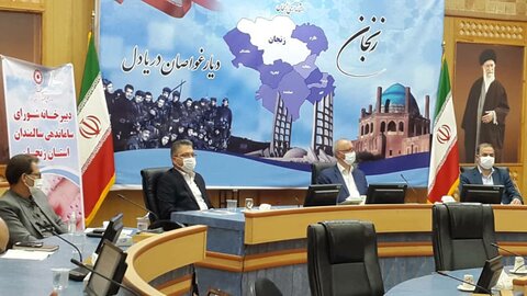 گزارش تصویری | جلسه شورای سالمندان استان به ریاست معاون سیاسی و امنیتی استانداری زنجان