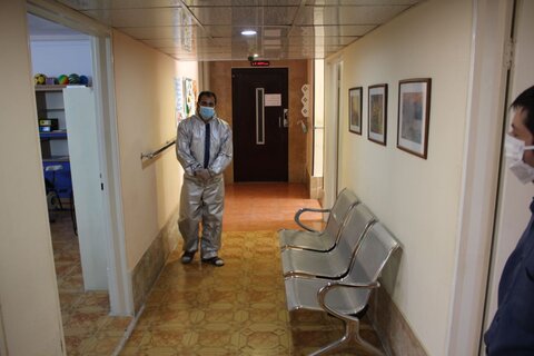 بازدید دکتر حیدری از ۲ مرکز نگهداری سالمندان تحت نظارت بهزیستیاستان البرز