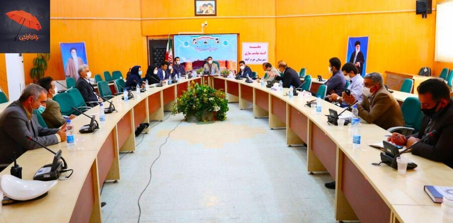 برگزاری جلسه کمیته مناسب سازی در فرمانداری خــــرم آباد