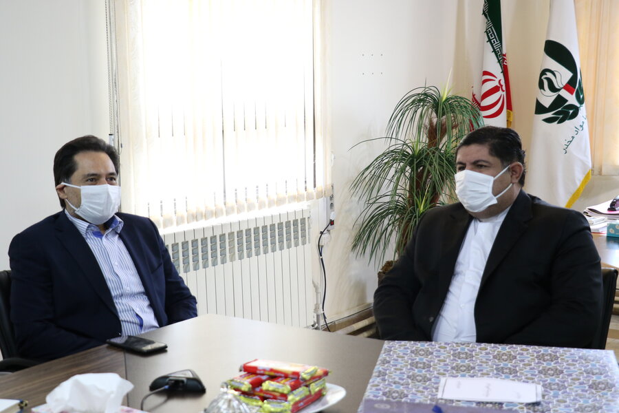 دیدار مدیر کل بهزیستی استان گیلان با دبیر شورای هماهنگی مبارزه با مواد مخدر استان