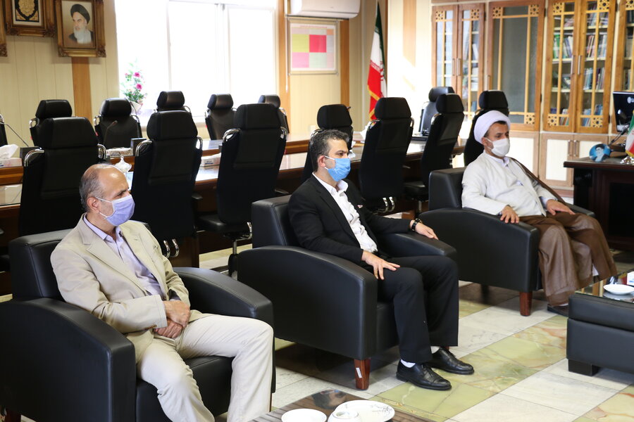 دیدار دکتر حسین نحوی نژاد با مدیرکل امور اقتصادی و دارائی استان گیلان