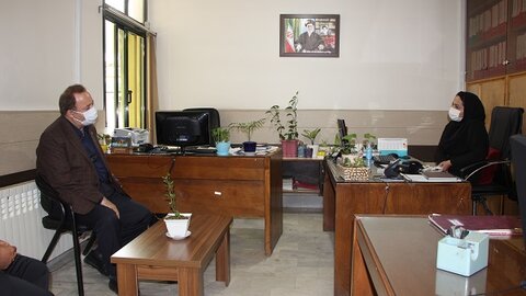 بازدید از اداه بهزیستی سوادکوه