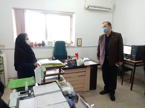 بازدید از اداره بهزیستی نوشهر