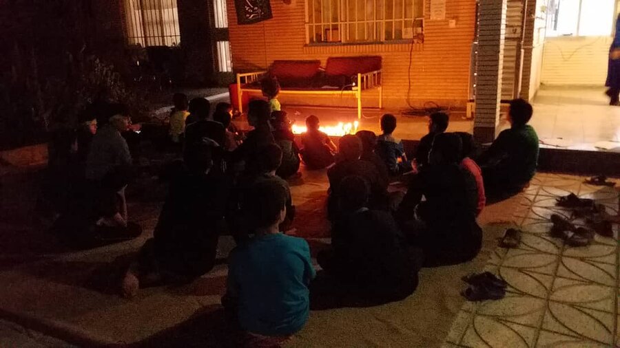پاکدشت| شام غریبان امام حسین (ع)در مراکز شبانه روزی تحت پوشش بهزیستی برگزار شد