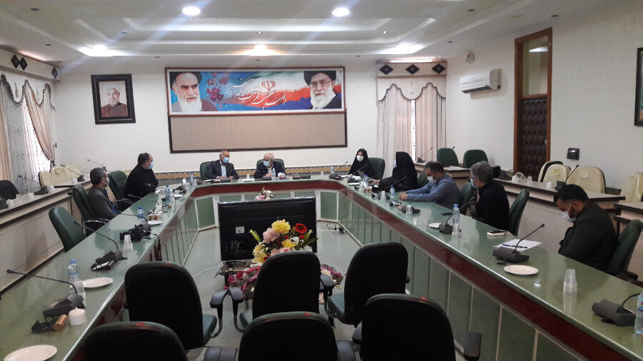 اولین جلسه کمیته مناسب سازی در سال 99  در شهرستان بوشهر برگزار شد