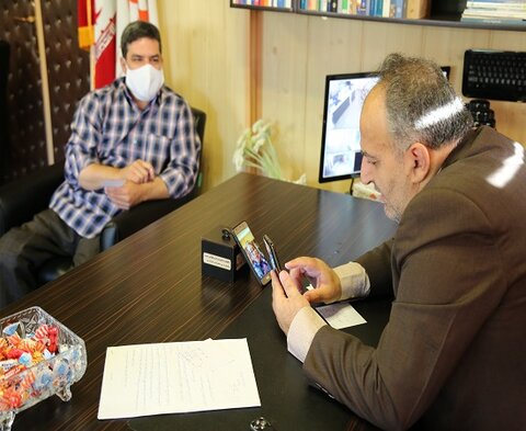 گزارش تصویری | ملاقات مردمی مدیرکل بهزیستی استان کردستان با مددجویان( به صورت آنلاین)