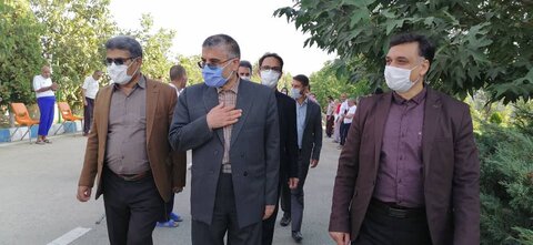 گزارش تصویری| بازدید دادستان عمومی و انقلاب استان از مراکز توانبخشی