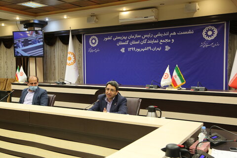 نشست هم اندیشی رئیس سازمان با مجمع نمایندگان استان گلستان