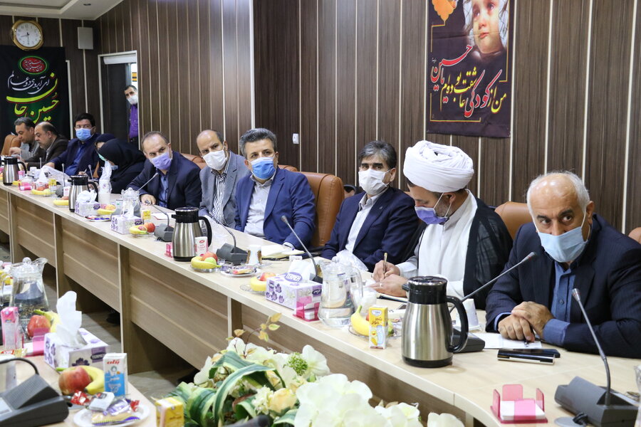 ششمین جلسه شورای هماهنگی مدیران استان در خصوص بررسی مشکلات سیل تالش