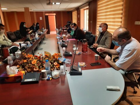 گزارش تصویری/سنندج /برگزاری جلسه، با هدف تعامل بین بخشی حوزه نظام وظیفه و بهزیستی استان