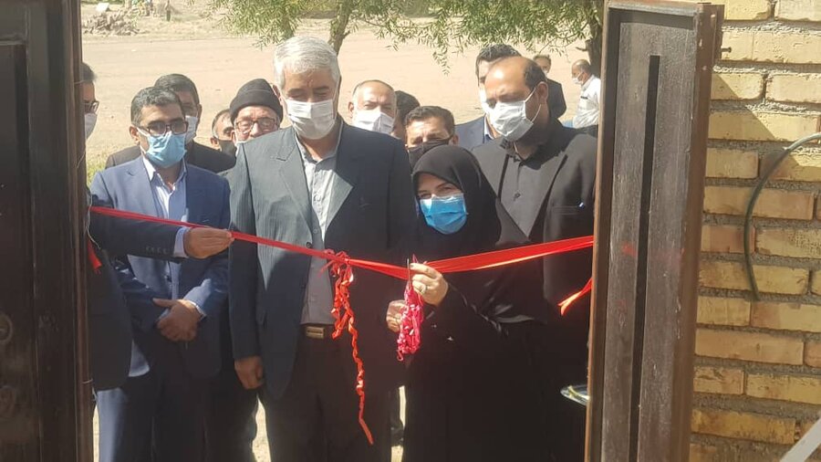 افتتاح خانه محروم در دولت آباد