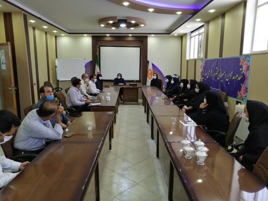 ورامین| موسسین مراکز بهبودی اقامتی دور هم جمع شدند
