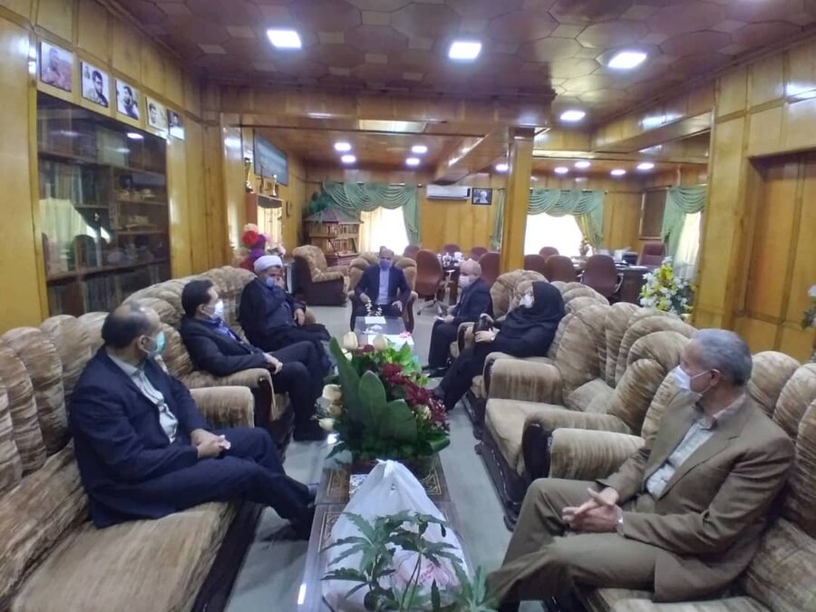 نشست دکتر حسین نحوی نژاد با فرماندار تالش جهت بررسی مناطق سیل زده شهرستان تالش