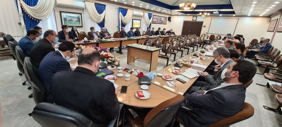 برگزاری جلسه شورای مسکن شهرستان در فرمانداری لنگرود