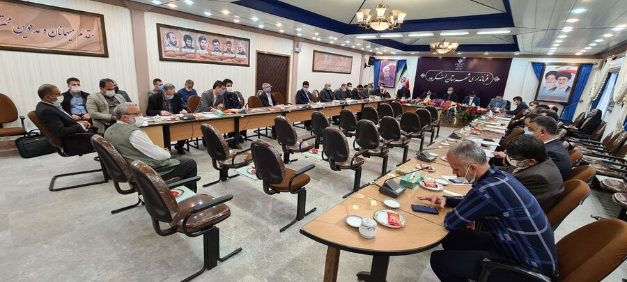 برگزاری جلسه شورای مسکن شهرستان در فرمانداری لنگرود