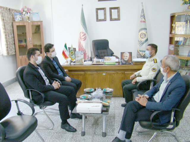 خوانسار| دیدار رئیس اداره بهزیستی با فرماندهی انتظامی شهرستان
