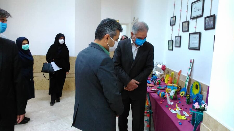 نیشابور | بازدید مدیر کل بهزیستی خراسان رضوی از سه مرکز مددجویی در نیشابور