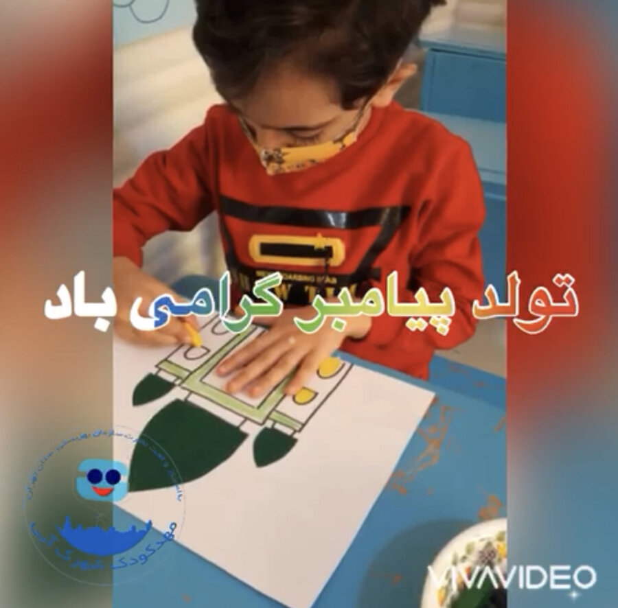 شهریار گزارش تصویری|برگزاری مسابقه نقاشی ویژه کودکان