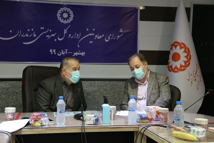 بهشهر | جلسه شورای معاونین اداره کل بهزیستی مازندران در بهشهر برگزار شد 
