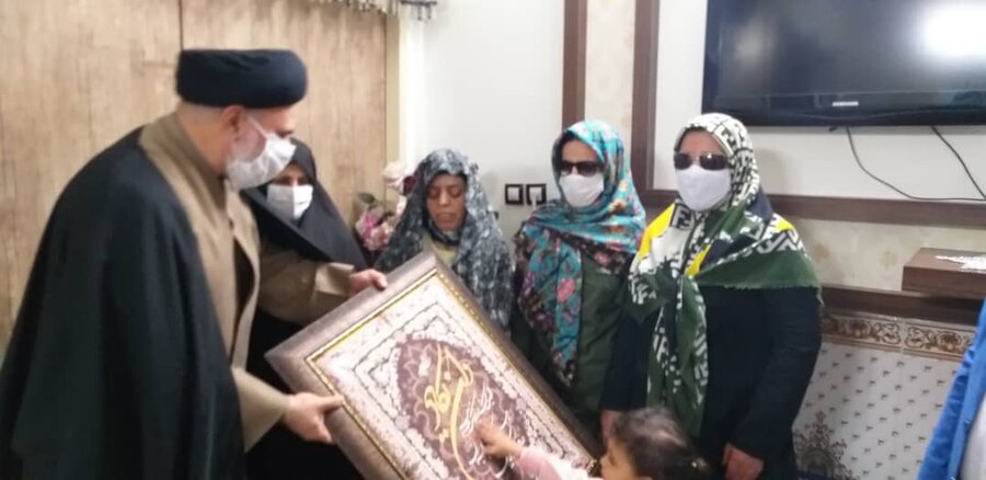 بهارستان|سرکشی امام جمعه بوستان از خانواده های چندمعلوله