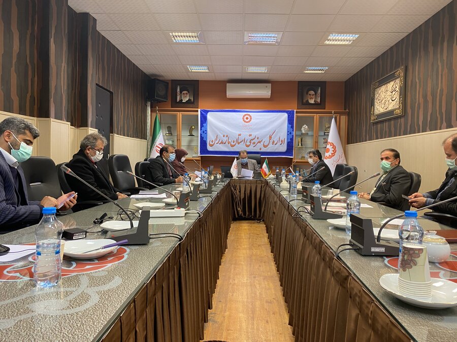 سی و هشتمین جلسه کمیته پیشگیری از کرونا در بهزیستی مازندران برگزار شد 