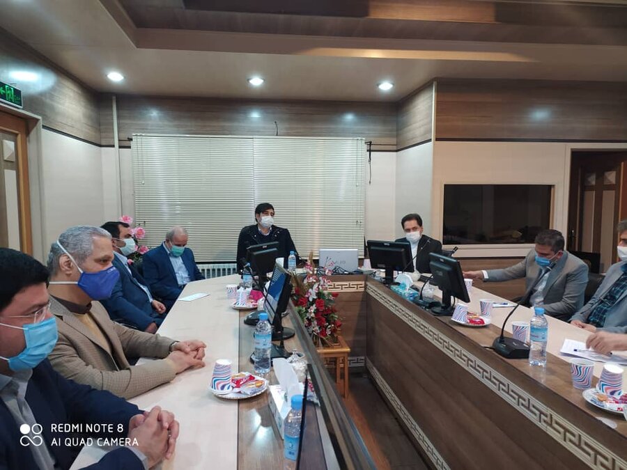 نشست مدیرکل بهزیستی گیلان با رئیس مجمع نمایندگان استان