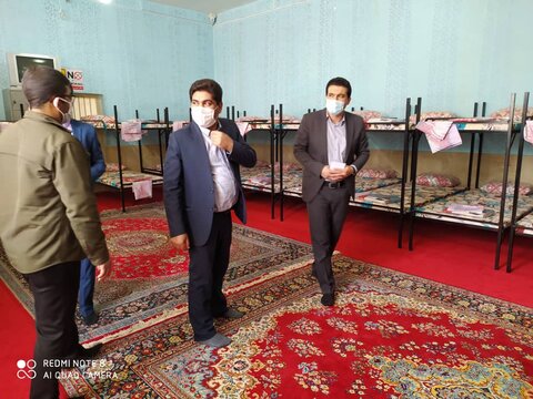 بازدید امام جمعه شیروان از مرکز خدمات جامع بازتوانی درمان اعتیاد مرکز استان