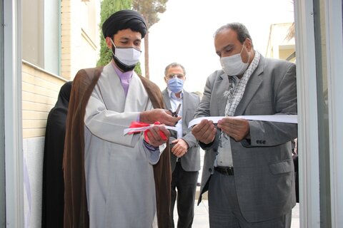 افتتاح دفتر پایگاه مقاومت بسیج اداره کل بهزیستی استان