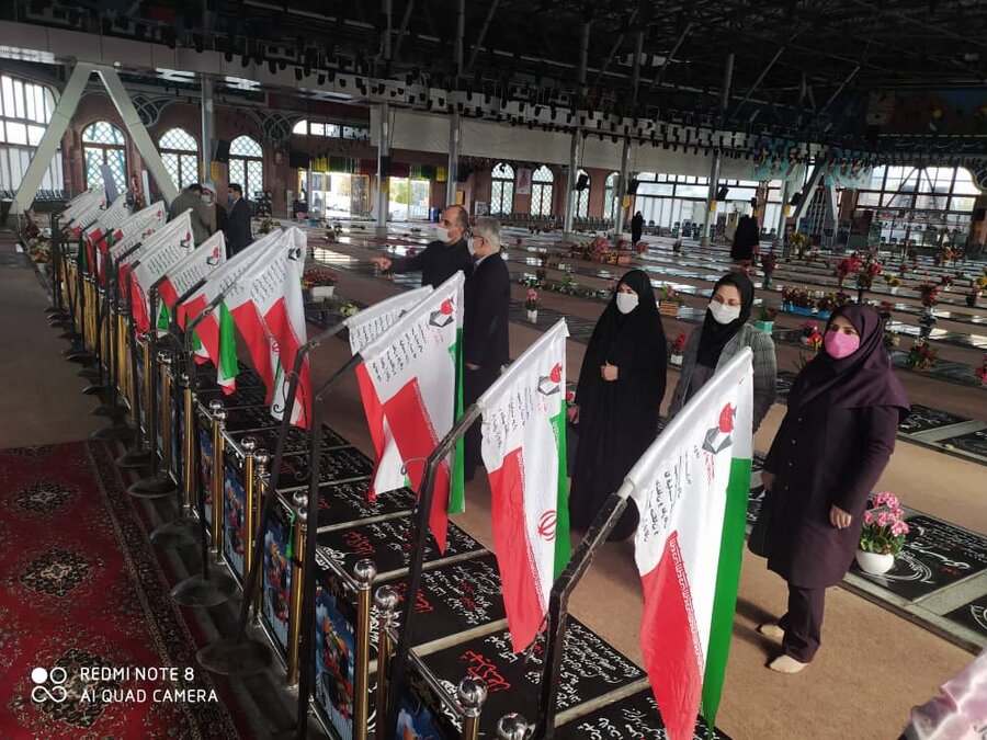 تجدید میثاق با آرمانهای شهدای انقلاب اسلامی به مناسبت هفته بسیج